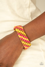 Load image into Gallery viewer, Weave No Trace Pink Urban Bracelet Paparazzi Accessories