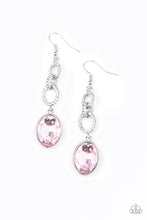 Load image into Gallery viewer, Extra Ice Queen Pink Earrings Paparazzi Accessories