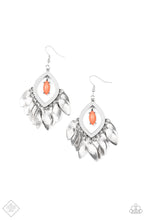 Load image into Gallery viewer, Sunset Soul Orange Earring Paparazzi Accessories