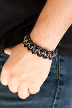 Load image into Gallery viewer, Weave It At That Black Urban Bracelet Paparazzi Accessories