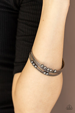 Stack Challenge Black Bangle Bracelet Paparazzi Accessories