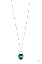 Load image into Gallery viewer, Locked In Love Green Necklace Paparazzi Accessories