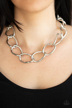 Load image into Gallery viewer, The Challenger Silver Necklace Paparazzi Accessories