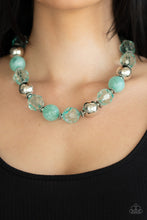 Load image into Gallery viewer, Very Voluminous Green Necklace Paparazzi Accessories