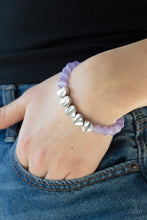 Load image into Gallery viewer, Heart-Melting Glow Purple Bracelet Paparazzi Accessories