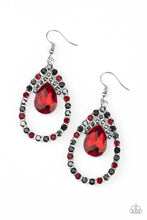 Load image into Gallery viewer, Trendsetting Twinkle Multi Rhinestone Earring Paparazzi Accessories