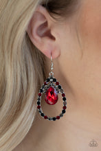 Load image into Gallery viewer, Trendsetting Twinkle Multi Rhinestone Earring Paparazzi Accessories