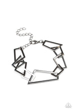 Load image into Gallery viewer, Shattered Shine Black Bracelet Paparazzi Accessories