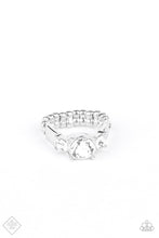 Load image into Gallery viewer, Put On The Blinders White Ring Paparazzi Accessories