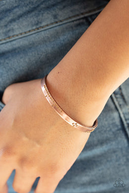 Dainty Dazzle Copper Bracelet Paparazzi Accessories