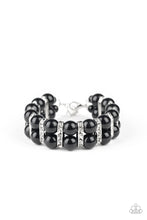 Load image into Gallery viewer, Glowing Glam Black Bracelet Paparazzi Accessories