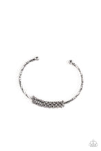 Load image into Gallery viewer, Twinkling Twist Black Bracelet Paparazzi Accessories