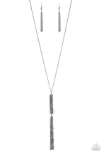 Load image into Gallery viewer, Towering Twinkle Black Necklace Paparazzi Accessories