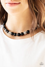 Load image into Gallery viewer, Rich Girl Refinement Black Necklace Paparazzi Accessories