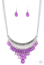 Load image into Gallery viewer, Rio Rainfall Purple Necklace Paparazzi Accessories