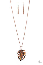 Load image into Gallery viewer, Prismatic Palms Copper Necklace Paparazzi Accessories
