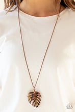 Load image into Gallery viewer, Prismatic Palms Copper Necklace Paparazzi Accessories