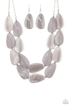 Load image into Gallery viewer, Colorfully Calming Silver Necklace Paparazzi Accessories