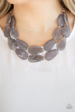 Load image into Gallery viewer, Colorfully Calming Silver Necklace Paparazzi Accessories