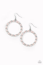 Load image into Gallery viewer, Pearl Palace Pink Earrings Paparazzi Accessories