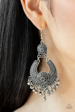 Load image into Gallery viewer, Sunny Chimes Silver Earrings Paparazzi Accessories
