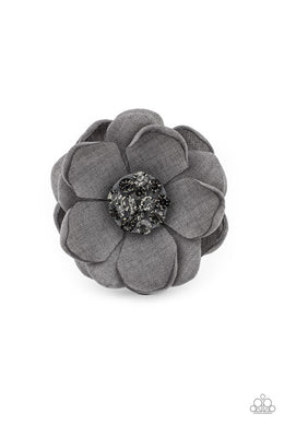 Dewdrop Dazzle Silver Hair Accessory Paparazzi Accessories