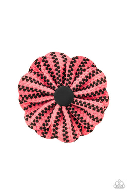 Electric Garden Pink Hair Accessory Paparazzi Accessories