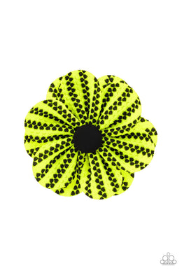 Electric Garden Yellow Hair Accessory Paparazzi Accessories