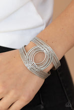 Load image into Gallery viewer, Rustic Coils Silver Bracelet Paparazzi Accessories