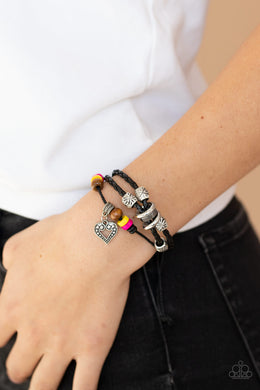 Highlands Heart Multi Urban Bracelet Paparazzi Accessories
