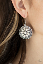 Load image into Gallery viewer, Mesa Oasis White Earring Paparazzi Accessories