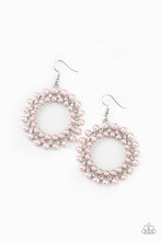 Load image into Gallery viewer, Pearly Poise Pink Earrings Paparazzi Accessories