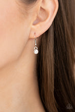 Load image into Gallery viewer, Lovely Luminosity White Lanyard Paparazzi Accessories