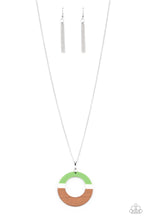Load image into Gallery viewer, Sail Into The Sunset Green Necklace Paparazzi Accessories