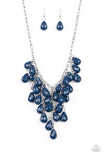 Load image into Gallery viewer, Serenely Scattered Blue Necklace Paparazzi Accessories