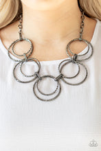 Load image into Gallery viewer, Radiant Revolution - Black Gunmetal Necklace Paparazzi Accessories