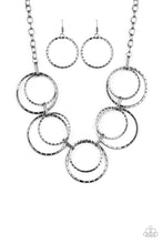 Load image into Gallery viewer, Radiant Revolution - Black Gunmetal Necklace Paparazzi Accessories