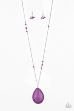 Load image into Gallery viewer, Desert Meadow Purple Necklace Paparazzi Accessories