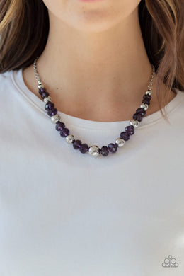 Jewel Jam Purple Necklace Paparazzi Accessories