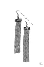 Load image into Gallery viewer, Twinkling Tapestry Black Earring Paparazzi Accessories