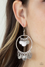 Load image into Gallery viewer, All-Chime High Silver Earrings Paparazzi Accessories