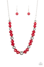 Load image into Gallery viewer, Jewel Jam Red Necklace Paparazzi Accessories