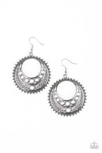 Load image into Gallery viewer, Boho Bliss White Earring Paparazzi Accessories