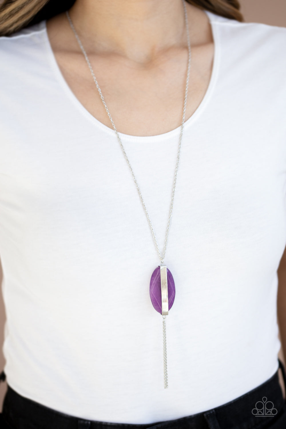 Tranquility Trend Purple Necklace Paparazzi Accessories