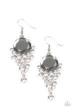 Load image into Gallery viewer, Elegantly Effervescent Silver Earring Paparazzi Accessories