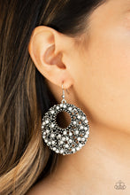 Load image into Gallery viewer, Starry Showcase White Earrings Paparazzi Accessories