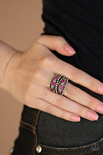 Load image into Gallery viewer, Prismatic Powerhouse Pink Ring Paparazzi Accessories