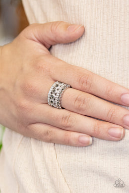 Countess Couture Silver Ring Paparazzi Accessories