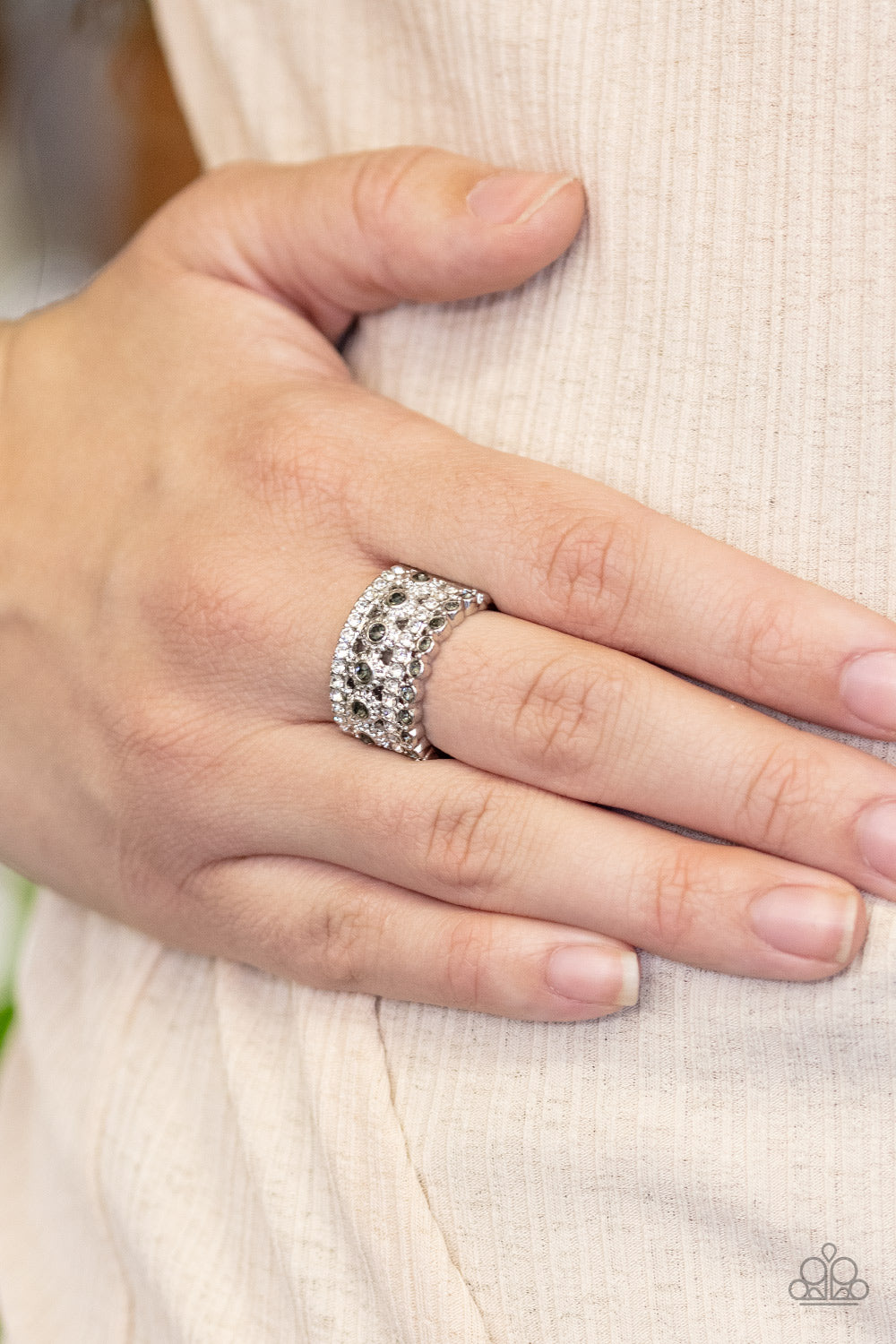 Countess Couture Silver Ring Paparazzi Accessories