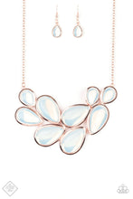 Load image into Gallery viewer, Iridescently Irresistible Rose Gold Necklace Paparazzi Accessories